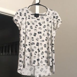 Camera Print Tee